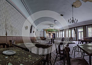 event room in an old inn