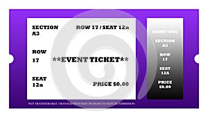 Event ticket