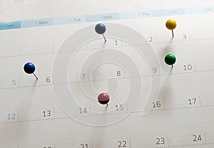 Events calendar