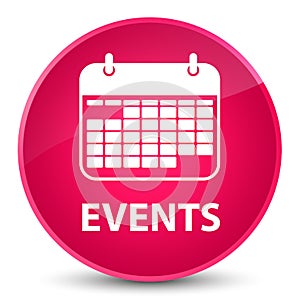 Events (calendar icon) elegant pink round button