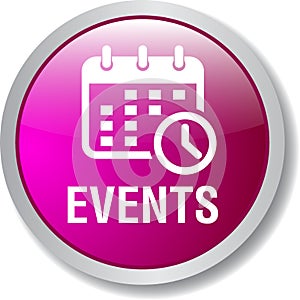 Events icon web button