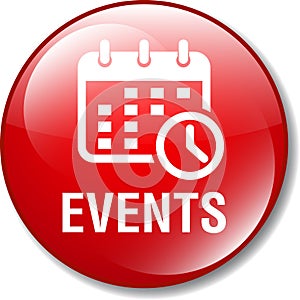 Events icon web button