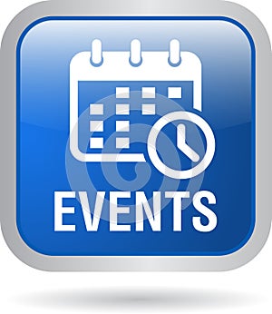 Events icon web button