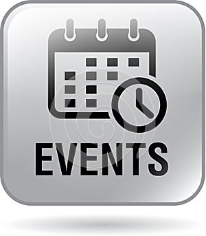 Events icon web button