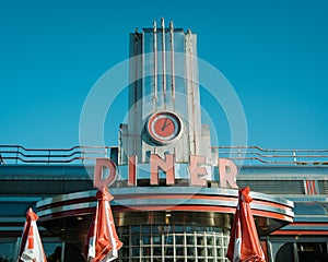 Eveready Diner vintage sign, Hyde Park, New York