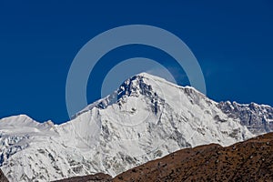 Everest base camp trek in Himalaya mountains