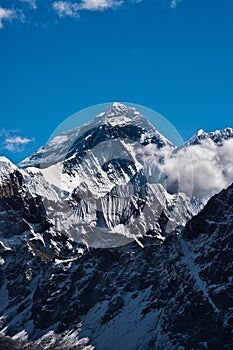Everest Peak or Chomolungma - top of the world photo