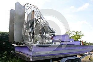 Everglades airboat in South Florida