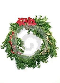 Evergreen Christmas Wreath