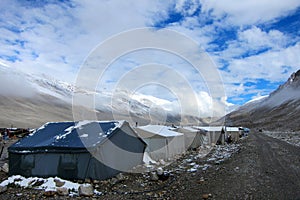 Everst Base Camp in Tibet