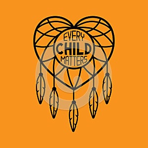 Every Child Matters Vector Illustration photo