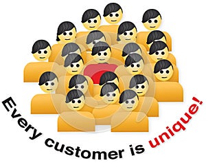 Every customer is unique