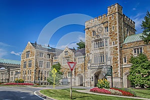 Vassar College Main Entrance in NY photo