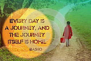 Everyday is a journey