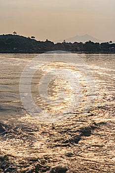 Everyday landscape of Guanabara Bay, in Rio de Janeiro, southeastern Brazil