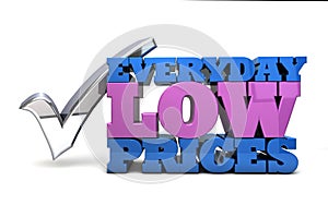 Everyday low prices