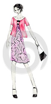 Everyday Outfit Fashion Illustration photo