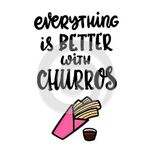 Everything is better with churros. photo