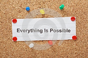 Everything Is Possible