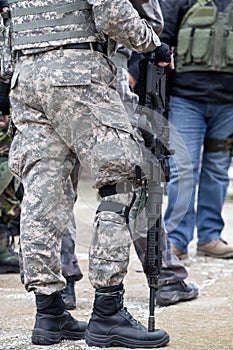 The airsoft game is about to begin