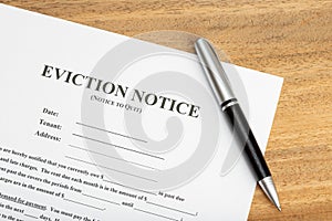 Eviction Notice Document