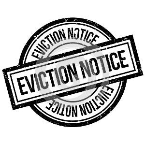 Eviction Notice rubber stamp