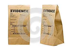 Evidence bag photo