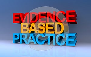 evidence based practice on blue