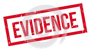 Evidence rubber stamp photo