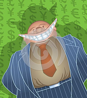 Evil Fat Banker photo