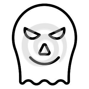 Evil Isolated Vector icon which can easily modify or edit