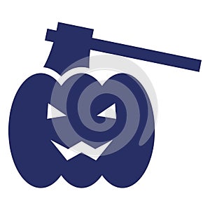 Evil Isolated Vector icon which can easily modify or edit