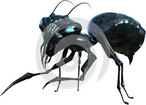 Evil Monster Ant, Beast, Isolated, Insect