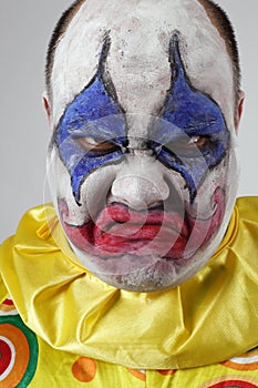 Evil psycho clown