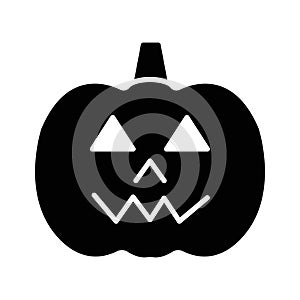 evil pumpkin Vector icon which can easily modify or edit