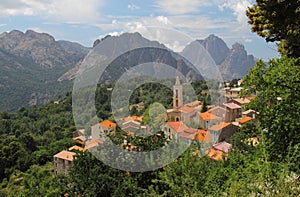 Evisa, Corsica, France