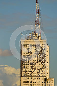 Evita building, buenos aires, argentina