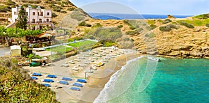 Evita & Karavostasi Beach in resort Bali, Crete