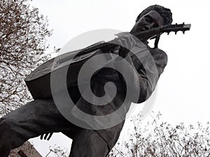 Elvis Statue on Beale Street, Downtown, Memphis, TN