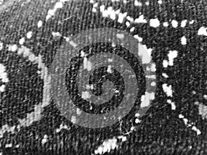 black and white blue fabric surface texture