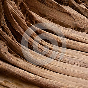 Evocative sandstone shapes