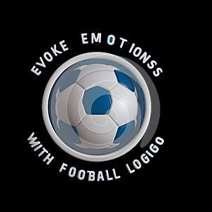 Evoke Emotion with Football logo