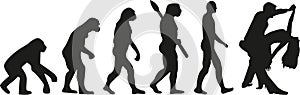 Evolution couple dance