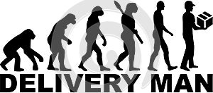 Evolution delivery man