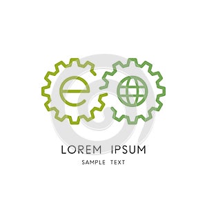 Evolution, ecosystem and ecology logo