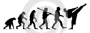 Evolution of martial arts