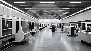 evolution of precision: navigating the CNC machine industry. AI generated