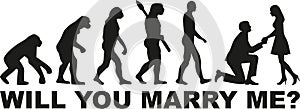 Evolution proposal - Will you marry me