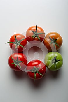 Evolution of red tomato