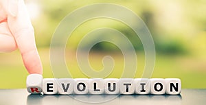 Evolution instead of revolution.